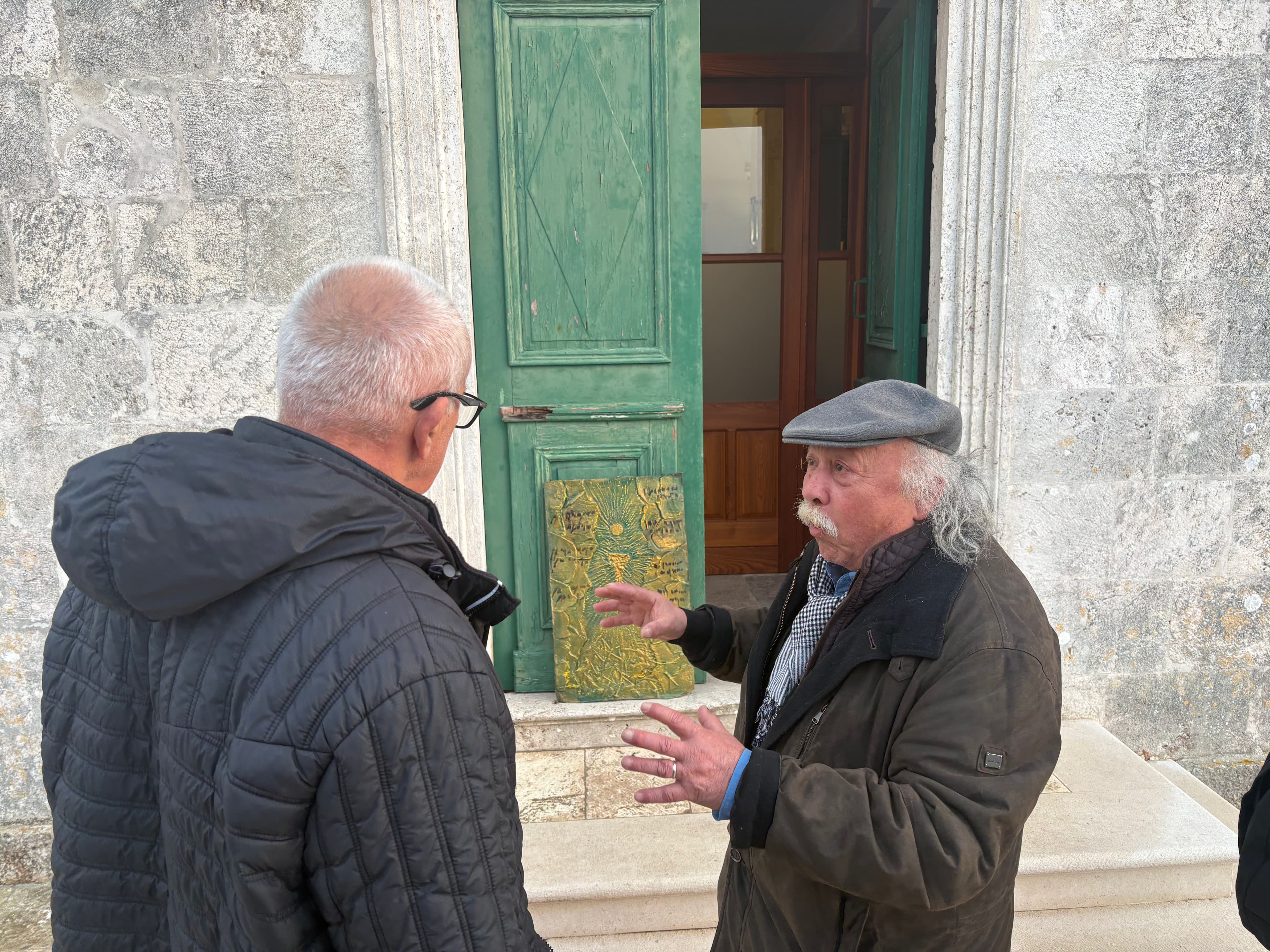 Nova brončana vrata crkve sv. Jurja u Brusju